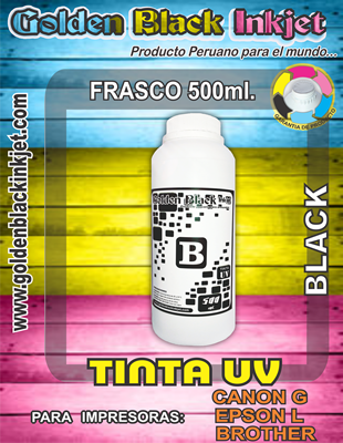 Tinta UV, Frasco sellado